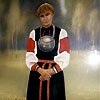 Портрет Маре Пихо в национальной одежде сету